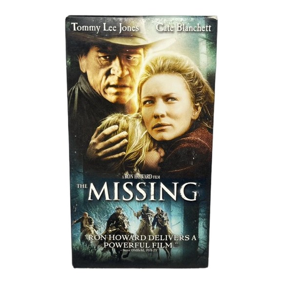 The Missing (VHS, 2004) Tommy Lee Jones, Cate Blanchett, Ron Howard - Picture 1 of 3